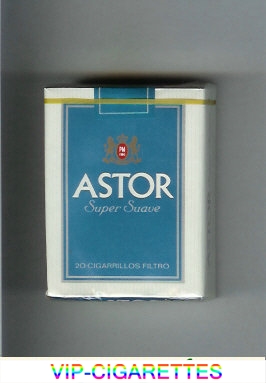 Astor Super Suave Filtro 20 cigarettes