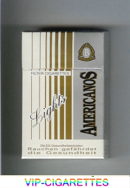 Americanos Lights cigarettes