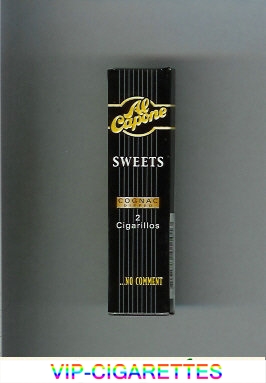 Al Capone cigarettes Sweets Cognac Dipped