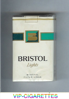 Bristol Lights Menthol cigarettes USA