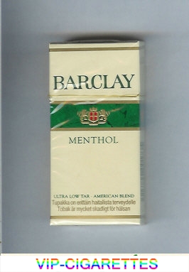 Barclay Menthol 10 cigarettes