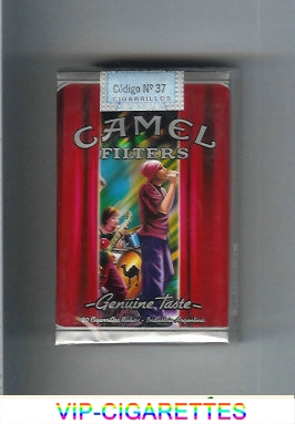 Camel Genuine Taste Filters Genuine Nights cigarettes soft box