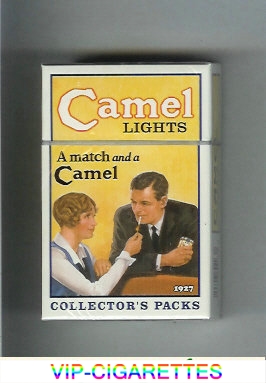 Camel Collectors Packs 1927 Lights cigarettes hard box