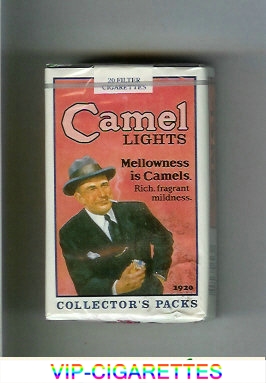Camel Collectors Packs 1920 Ligts cigarettes soft box