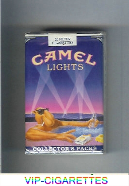 Camel Collectors Packs 6 Lights cigarettes soft box