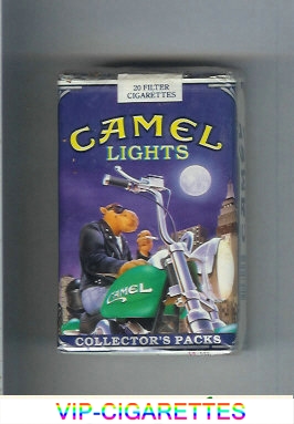 Camel Collectors Packs 3 Lights cigarettes soft box