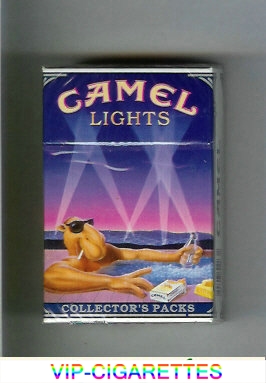 Camel Collectors Packs 6 Lights cigarettes hard box