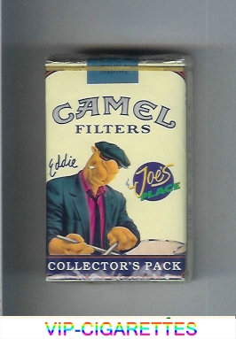 Camel Collectors Pack Joes Place Eddie Filters cigarettes soft box