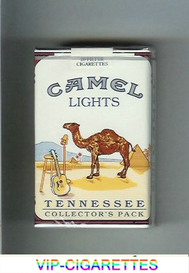 Camel Collectors Pack Tennessee Lights cigarettes soft box