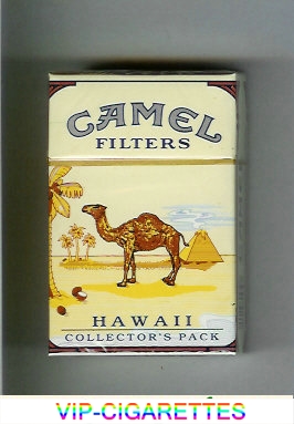 Camel Collectors Pack Hawaii Filters cigarettes hard box