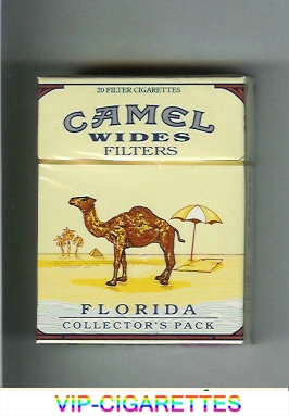 Camel Collectors Pack Florida Wides Filters cigarettes hard box