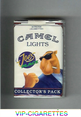 Camel Collectors Pack Joes Place Lights cigarettes soft box