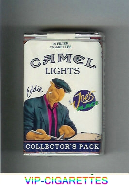 Camel Collectors Pack Joes Place Eddie Lights cigarettes soft box