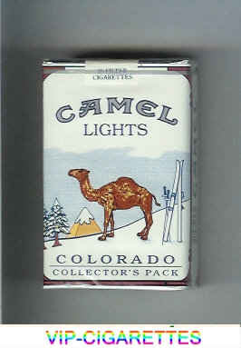 Camel Collectors Pack Colorado Lights cigarettes hard box