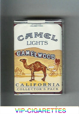 Camel Collectors Pack California Lights cigarettes hard box