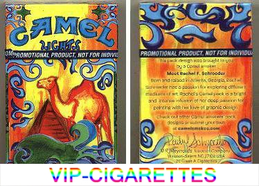 Camel Lights Smokers Pack Designs Volume 2 cigarettes hard box