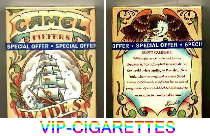 Camel Wides Filters Art Issue cigarette hard box