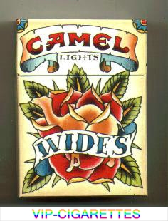 Camel Wides Lights Art Issue cigarettes hard box