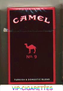 Camel No.9 cigarettes hard box