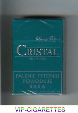 Cristal Menthol cigarettes Luxury Tobacco