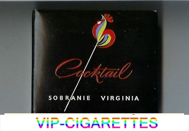 Cocktail Sobranie Virginia cigarettes