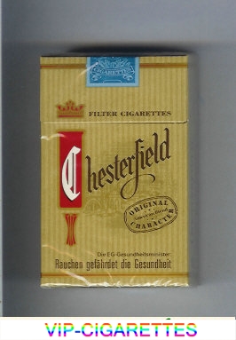 Chesterfield Filter cigarettes germany