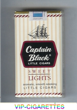 Captain Black Sweet Lights Little Cigars cigarettes
