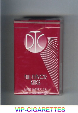DTC Full Flavor Kings cigarettes soft box