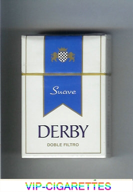 Derby Suave Double Filtro cigarettes hard box