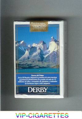 Derby Lights Torres del Paine cigarettes soft box