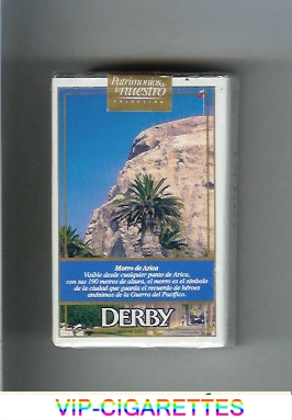 Derby Lights Morro de Arica cigarettes soft box