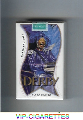 Derby Suave Rio De Janeiro white and blue cigarettes soft box