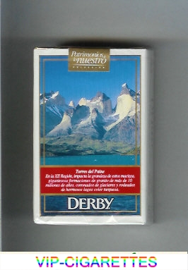 Derby King Size Torres del Paine cigarettes soft box