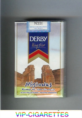 Derby Misiones cigarettes soft box