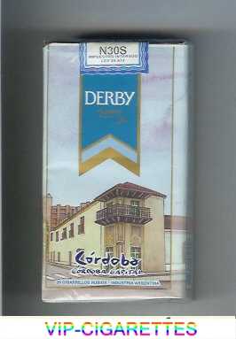 Derby Cordoba Suaves 100s cigarettes soft box