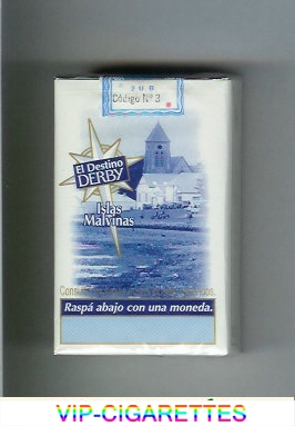Derby El Destino Derby Islas Malvinas cigarettes soft box