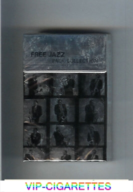 Free Jazz Pack Collection design 1999 foto Gilles Larrain Cigarettes hard box