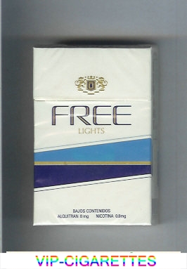 Free Lights Cigarettes hard box