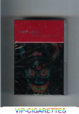 Free Jazz Pack Collection design 1999 foto Alan Klein Cigarettes hard box