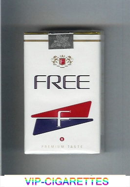 Free F '6' Premium Taste white and black and red Cigarettes soft box