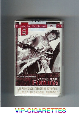 Fortuna Racing Team Mark Colomer cigarettes soft box