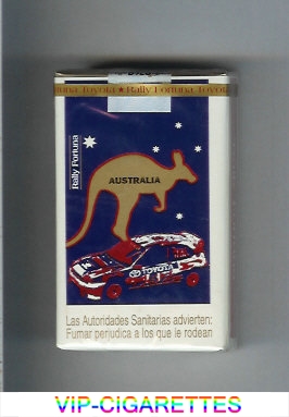 Fortuna. Rally Fortuna Australia cigarettes soft box