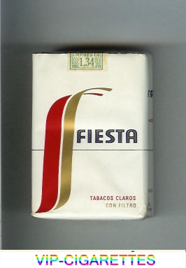 Fiesta Tabacos Claros Con Filtro cigarettes soft box