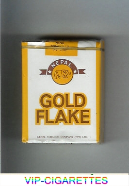 Gold Flake cigarettes soft box