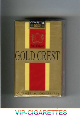 Gold Crest Full Flavor cigarettes soft box