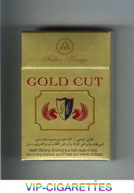 Gold Cut cigarettes hard box