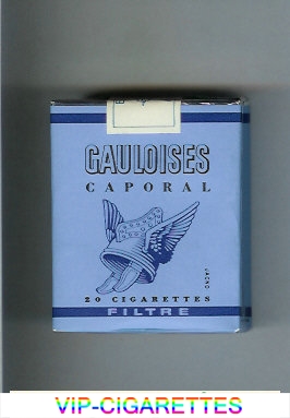 Gauloises Caporal Filtre cigarettes soft box