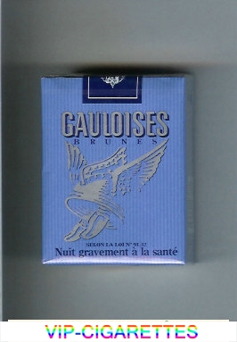 Gauloises Brunes cigarettes soft box