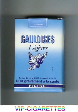 Gauloises Legeres Filtre cigarettes soft box