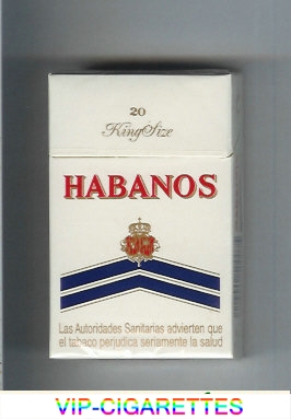 Habanos cigarettes hard box